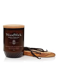 Woodwick Cherry Blossom & Vanilla Renew Large Candle
